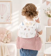 Load image into Gallery viewer, Customized Children's School Bag for Kindergarten- Pink
