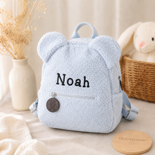 Load image into Gallery viewer, Blue Teddy Kids BackPack
