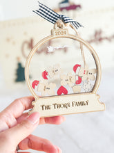 Load image into Gallery viewer, YOUR personalized Family Ornament
