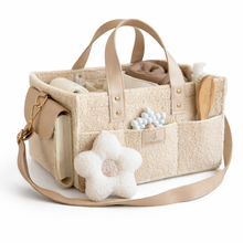 Load image into Gallery viewer, Nappy Caddy Organiser / Diaper Bag- pick your color - BEBIMINE LLC
