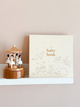 Load image into Gallery viewer, Animal-Themed Baby Memory Book – Cream with Gold Embossing
