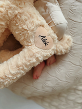 Load image into Gallery viewer, Personalized Plush Puppy – 50cm- Beige *Pre order - BEBIMINE LLC
