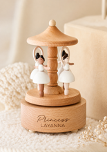 Load image into Gallery viewer, Available now!!!Magical Music Carousel- Dancer, Ballerina (with Name) - BEBIMINE LLC
