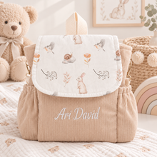 Load image into Gallery viewer, Customized Children's School Bag for Kindergarten- Pink
