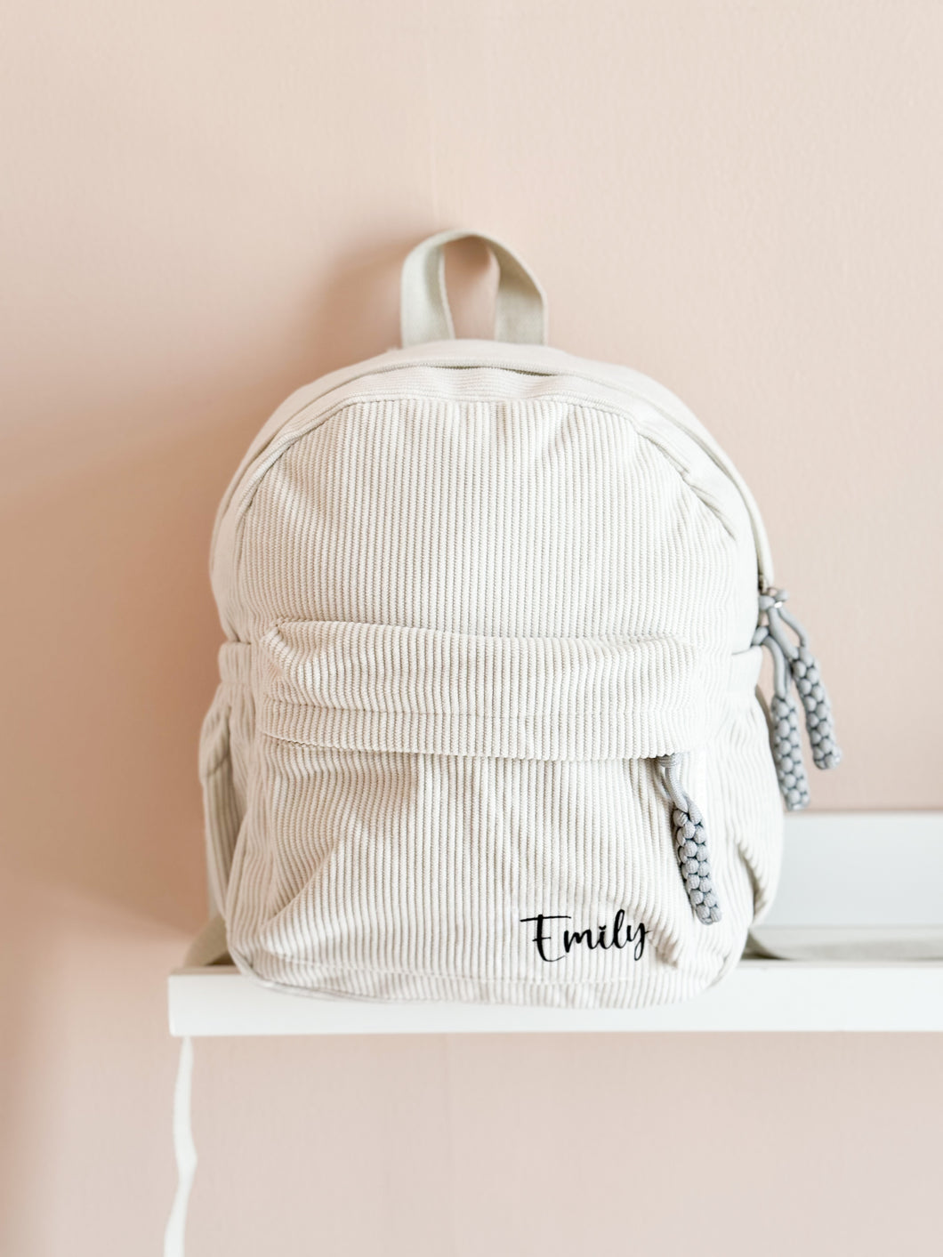 Personalized Cord Backpack for Kids