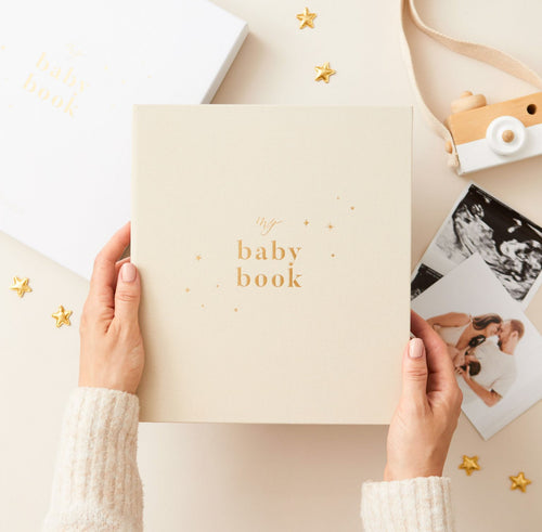 My Baby Book - Pearl (Cloth Cover) - BEBIMINE LLC