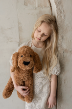 Load image into Gallery viewer, Personalized Plush Puppy – 50cm- Beige *Pre order - BEBIMINE LLC
