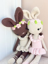 Load image into Gallery viewer, Crochet Amigurumi Doll- Bunny Ballerina Girl - BEBIMINE LLC
