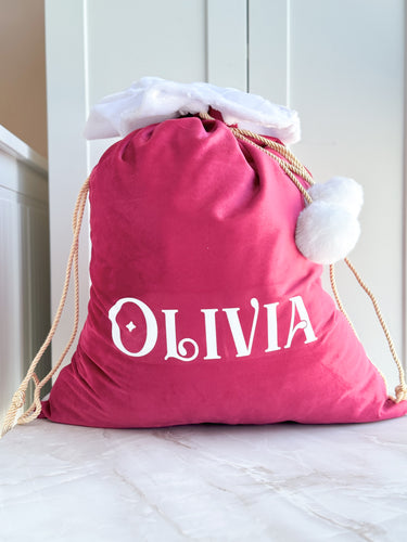 Personalization for Santa Sack - BEBIMINE LLC