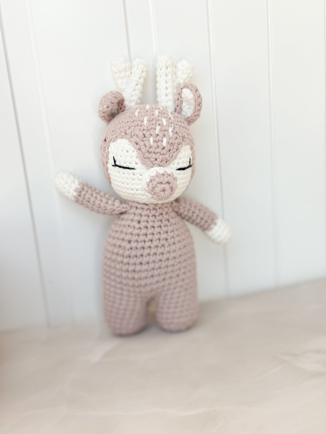 Litle crochet toy - REINDEER - BEBIMINE LLC