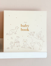 Load image into Gallery viewer, Animal-Themed Baby Memory Book – Cream with Gold Embossing
