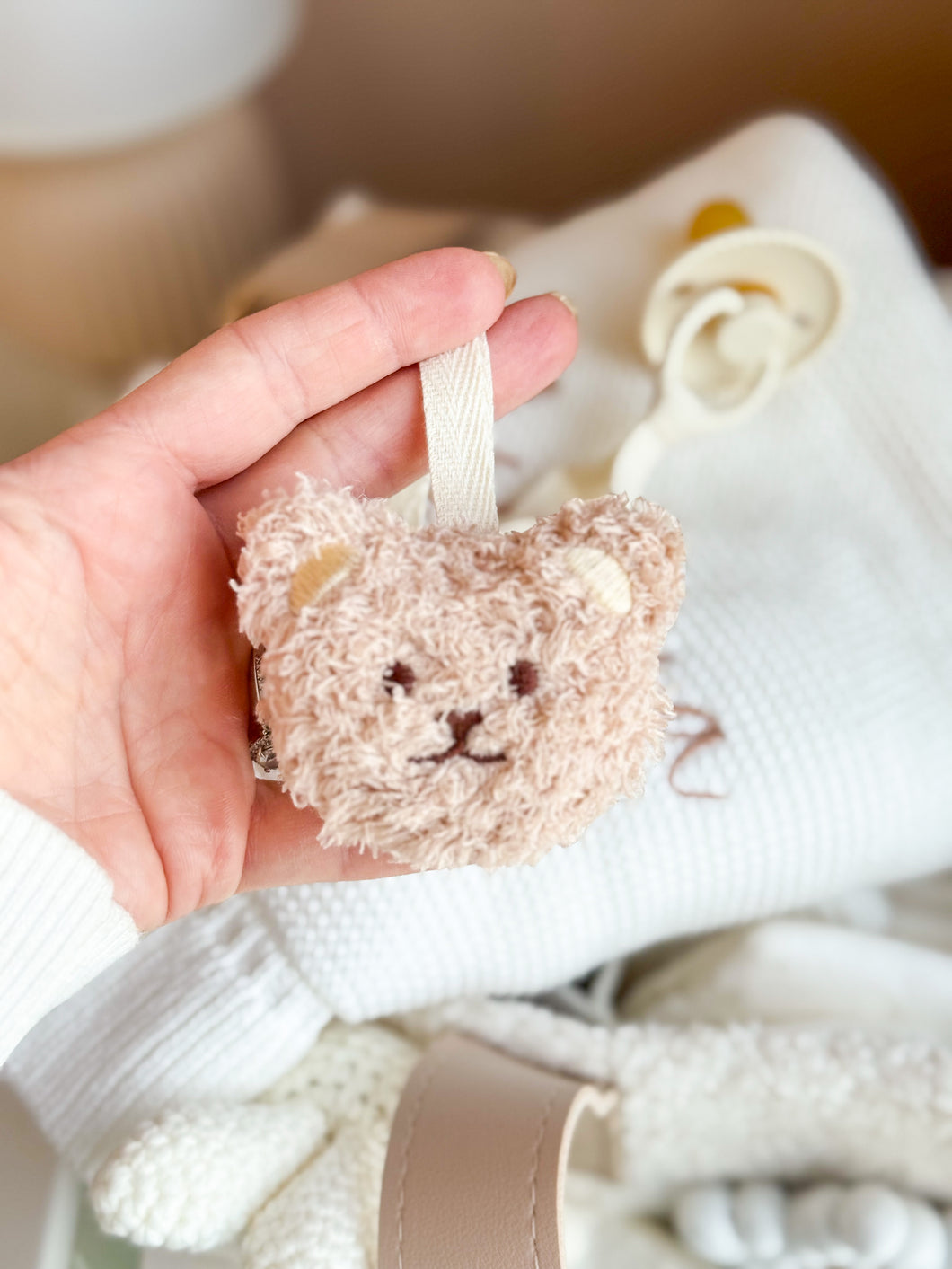 Pacifier pendant bear / Dummy clip