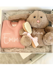 Load image into Gallery viewer, Sleeping Bunny Gift Box Pink - BEBIMINE LLC
