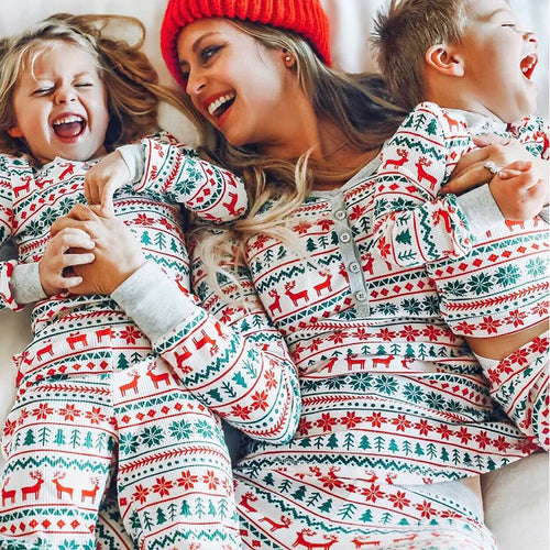 Matching Christmas Family Pyjamas - BEBIMINE LLC