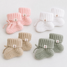 Load image into Gallery viewer, Knitted Baby Boots - Pick Your Color - BEBIMINE LLC
