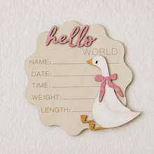 Load image into Gallery viewer, Hello World Name Plaques
