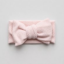 Load image into Gallery viewer, Waffle Bow Baby Headband
