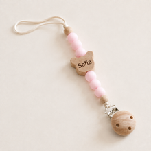 Load image into Gallery viewer, Personalized Pacifier Clip - Pick Your Color - BEBIMINE LLC
