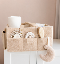 Load image into Gallery viewer, Nappy Caddy Organiser - Beige
