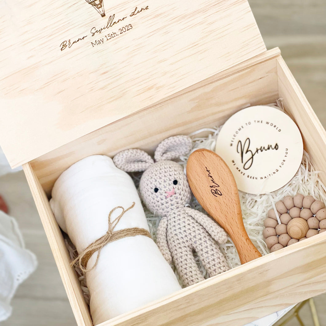 Premium Gift Box, Filled Keepsake Box - Choose your Box - BEBIMINE LLC