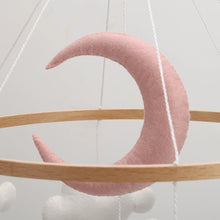 Load image into Gallery viewer, Deer Mobile for Crib  Baby Girl Nursery Decor
