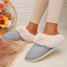 Load image into Gallery viewer, Closed Toe Warm and Comfy Cotton Slippers , House Shoe, Indoor Slides- Pick your Color
