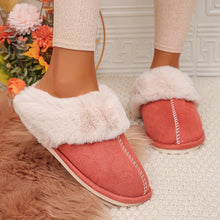 Load image into Gallery viewer, Closed Toe Warm and Comfy Cotton Slippers , House Shoe, Indoor Slides- Pick your Color
