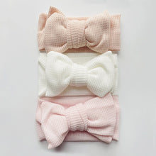 Load image into Gallery viewer, Baby Girl Bow Headband - Pick your color
