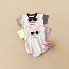 Load image into Gallery viewer, Little Love Short Sleeve Summer Romper- Pick your Color
