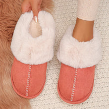 Load image into Gallery viewer, Closed Toe Warm and Comfy Cotton Slippers , House Shoe, Indoor Slides- Pick your Color
