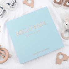 Load image into Gallery viewer, Hello Baby Memory Keepsake Book - choose your style
