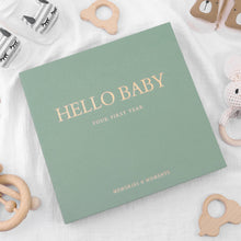 Load image into Gallery viewer, Hello Baby Memory Keepsake Book - choose your style
