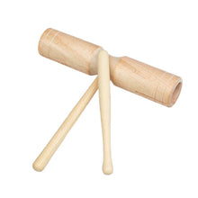 Load image into Gallery viewer, Wooden Musical Instrument Toys for Kids Eco Friendly Drum Castanets Maracas Percussion Music Toys Children Early Educational Toy - BEBIMINE LLC
