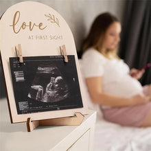 Load image into Gallery viewer, Baby Ultrasound Photo Frame Sonogram Picture Frame
