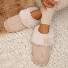 Load image into Gallery viewer, Closed Toe Warm and Comfy Cotton Slippers , House Shoe, Indoor Slides- Pick your Color
