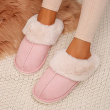 Load image into Gallery viewer, Closed Toe Warm and Comfy Cotton Slippers , House Shoe, Indoor Slides- Pick your Color
