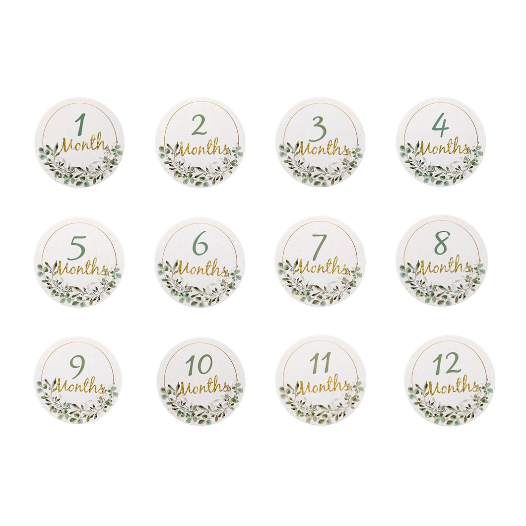 12pcs Baby Milestone cards - pick your Style - BEBIMINE LLC