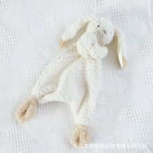 Load image into Gallery viewer, Personalized Bunny Lovey , cuddle cloth with Embroidery Name
