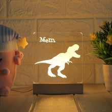 Load image into Gallery viewer, Personalised Night Light with Custom Name - Choose your Style - BEBIMINE LLC
