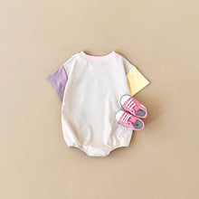 Load image into Gallery viewer, Little Love Short Sleeve Summer Romper- Pick your Color
