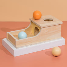 Load image into Gallery viewer, Montessori Macaroon Color Spinning Drum/ Match Coin Box - Pick your Style - BEBIMINE LLC
