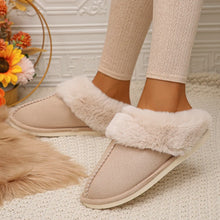 Load image into Gallery viewer, Closed Toe Warm and Comfy Cotton Slippers , House Shoe, Indoor Slides- Pick your Color
