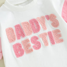 Load image into Gallery viewer, Daddy s Girl Embroidery Romper Short Sleeve
