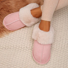 Load image into Gallery viewer, Closed Toe Warm and Comfy Cotton Slippers , House Shoe, Indoor Slides- Pick your Color
