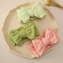 Load image into Gallery viewer, Big Bow Headband for Baby Girls- Choose your Color - BEBIMINE LLC
