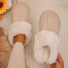 Load image into Gallery viewer, Closed Toe Warm and Comfy Cotton Slippers , House Shoe, Indoor Slides- Pick your Color
