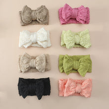 Load image into Gallery viewer, Big Bow Headband for Baby Girls- Choose your Color - BEBIMINE LLC
