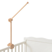 Load image into Gallery viewer, Baby Crib Mobile Arm Wooden Mobile Arm with Height Adjustable Mobile Hanger for Crib
