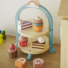 Load image into Gallery viewer, Wooden Afternoon Tea Set - BEBIMINE LLC
