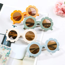 Load image into Gallery viewer, Flower Round Kids sunglasses UV400 - Pick your color - BEBIMINE LLC
